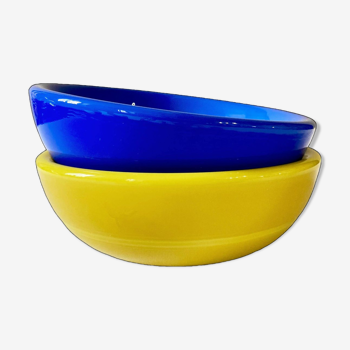 Glass bowls by Sven Palmqvist for Orrefors, Sweden, 1950s
