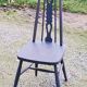Scandinavian style chair from the 50s with gray patina