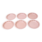 6 Betty Longwy soup plates