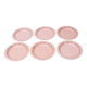 6 Betty Longwy soup plates