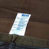 Afra and Tobia Scarpa for B&B Italia Chocolate Brown Leather Two Seat Sofas