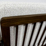 Pair of Restored Beige B-7522 armchairs by Zenon Bączyk, 1960’s
