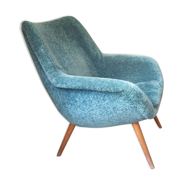 Fauteuil années 50/60 sculptural original vintage