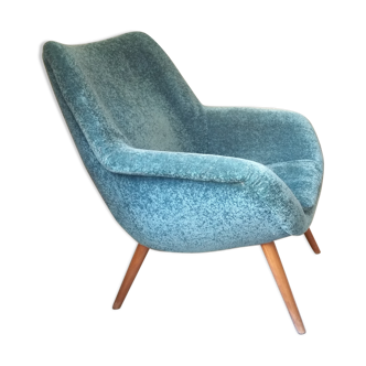 Fauteuil années 50/60 sculptural original vintage