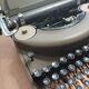 Typewriter Remington Noiseless 7 Army Green Made in France