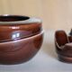 Ceramic tobacco pot, ceramic pipe holder, vintage ashtray