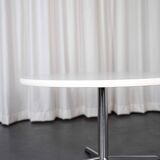 Round coffee table on star base
