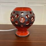 Ceramic lamp, 1960s design.