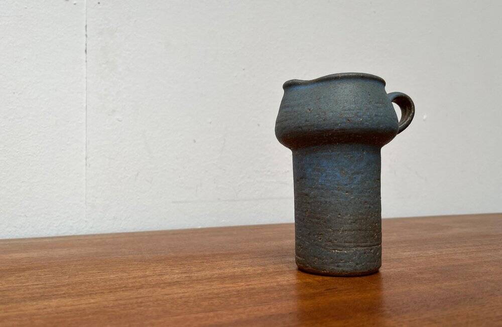 Studio pottery vase by Theodor Bogler for Maria Laach, mid-century German, 1960s.