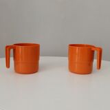 Pair of vintage cups 70s