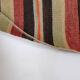 Colorful striped turkish kilim rug runner 77 x 245 cm