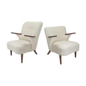 Duo de fauteuils par Kronen Aarhus,