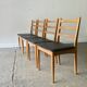 Mid-Century set of 4 dining chairs by Schreiber Furniture