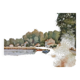 Oil on canvas - landscape