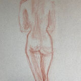 Dessin de nu féminin