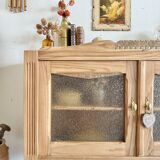 Console vitrée art déco