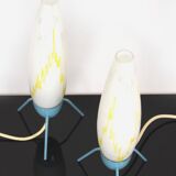 Rocket Table Lamps by Napako, 1960s, Set of 2