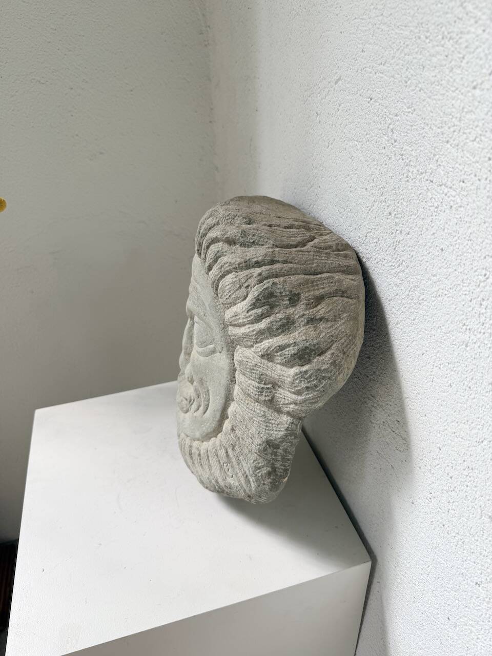 Stone sculpture 1950 face