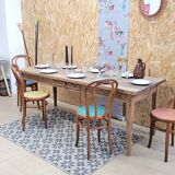 Oak farmhouse table