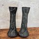 Duo de vases brutalistes dans le style de Ballesti