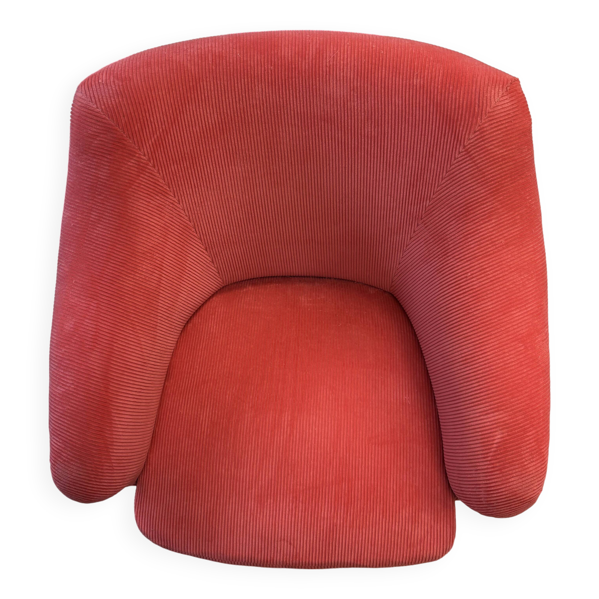 compass foot armchair