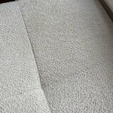 SIA white bouclette designer sofa