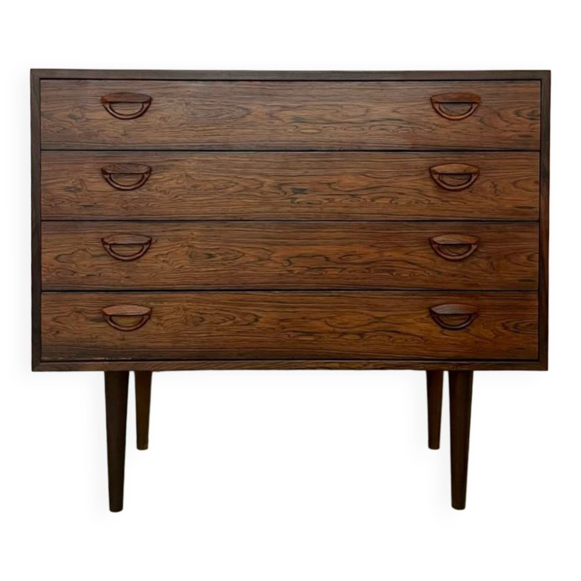 Danish chest of drawers by Kai Kristiansen in palisander 1960s