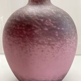 Marmoreal vase by André Delatte Nancy France