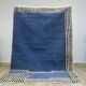 Traditional handmade Moroccan rug, blue, size 1.5/2.5 m.
