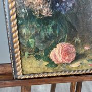Paintings, Pair of still lifes with flowers by Angelo Zoffoli (1860–1910)