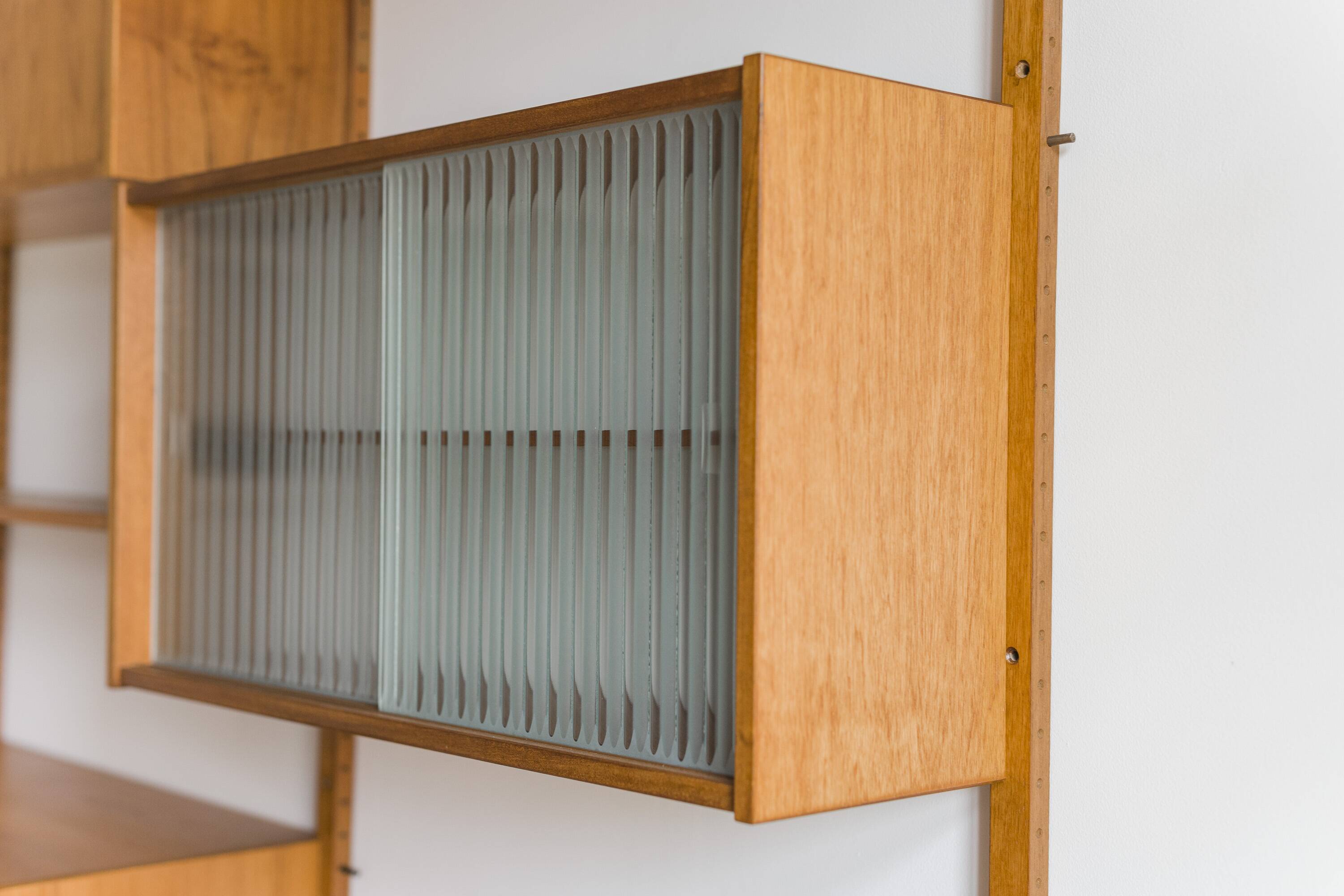 Mid-Century Modern Teak Wall Unit attributed to Kurt Østervig, 1960