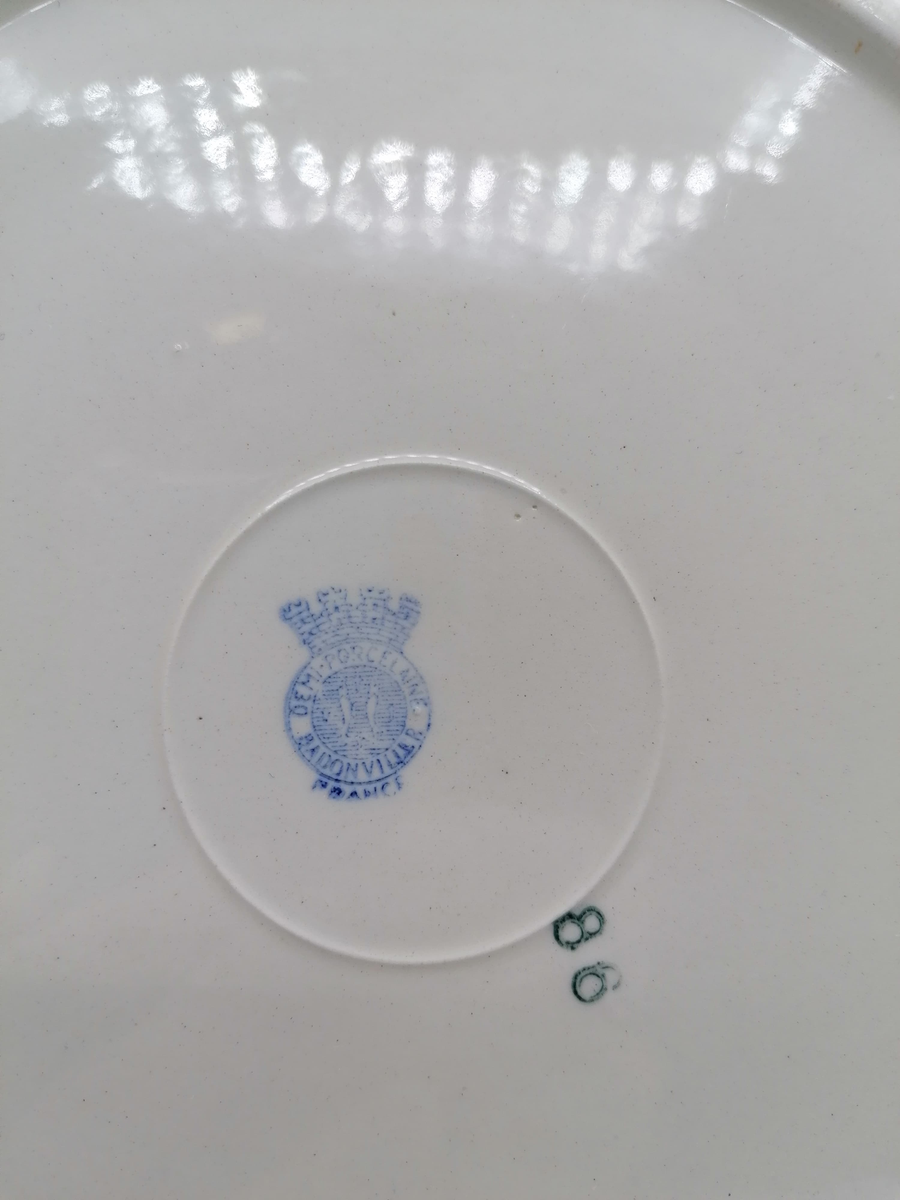 Badonviller Art Deco Dish