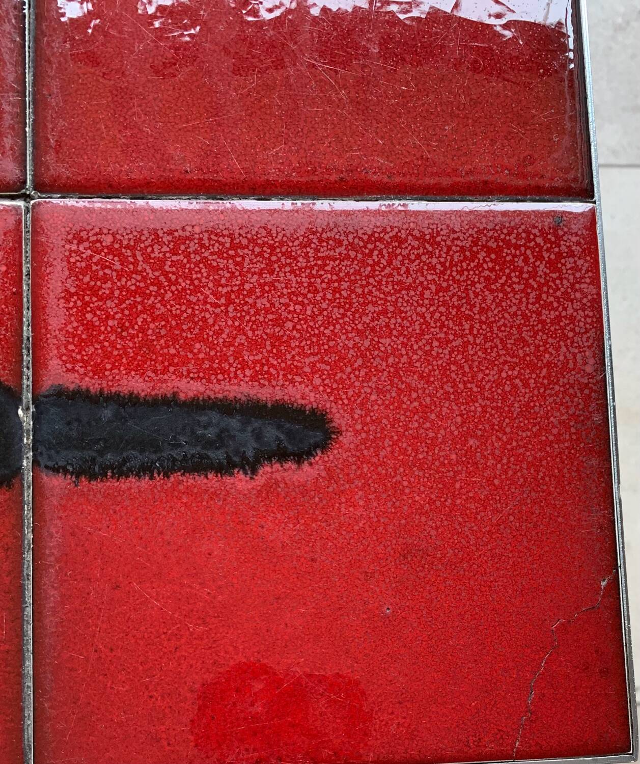 Adri style vintage ceramic coffee table