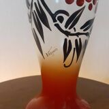 Verçais vase. Hand Painted.