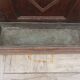 Oak cloakroom coat rack
