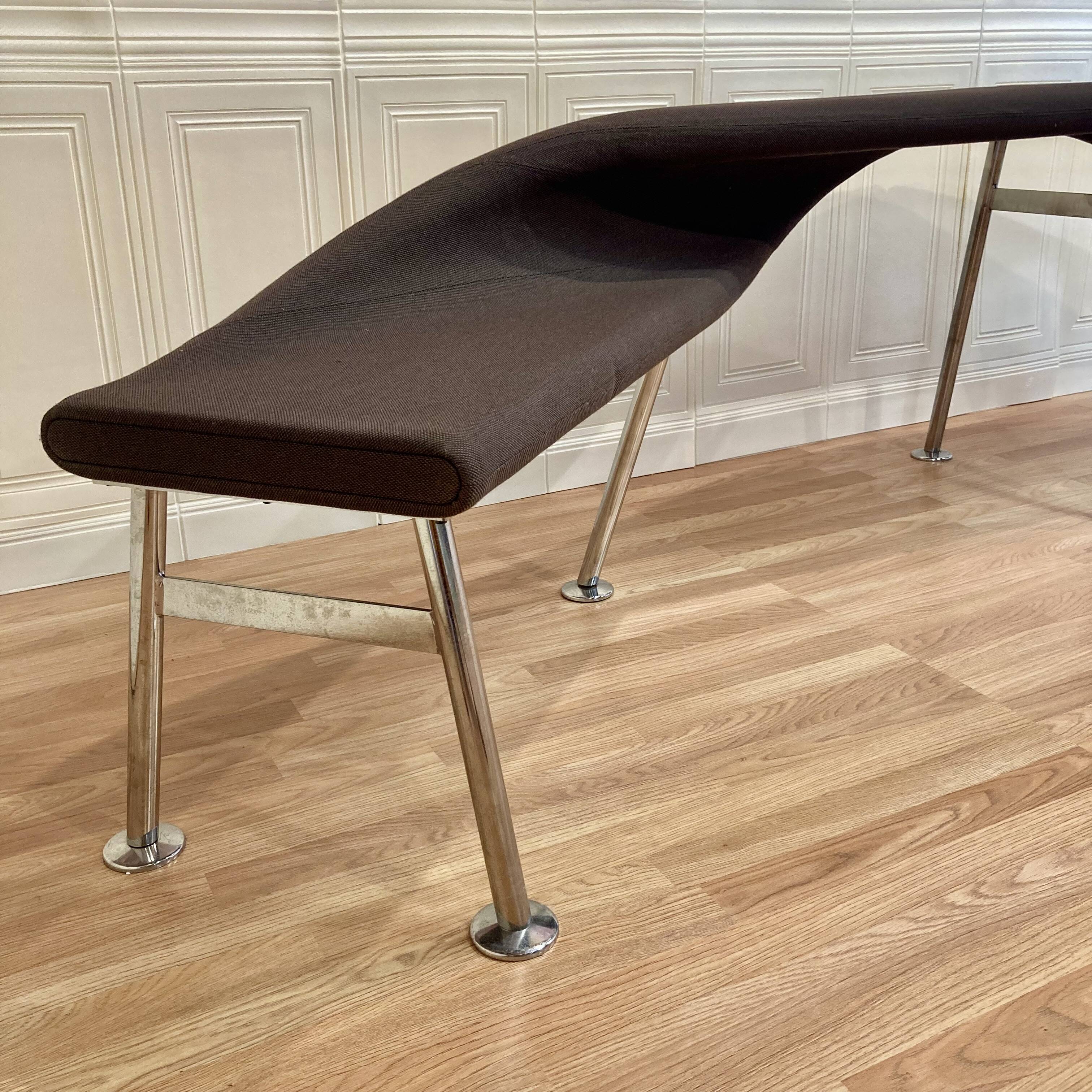 Banc / canapé design scandinave 340 cm.