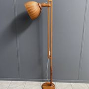 Hans agne Jakobsson wood floor lamp 1960s