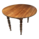 oval walnut dining table with 2 extensions