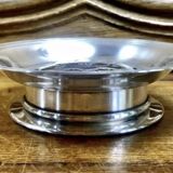 Christofle shell butter dish silver metal cookie cutter butter mold