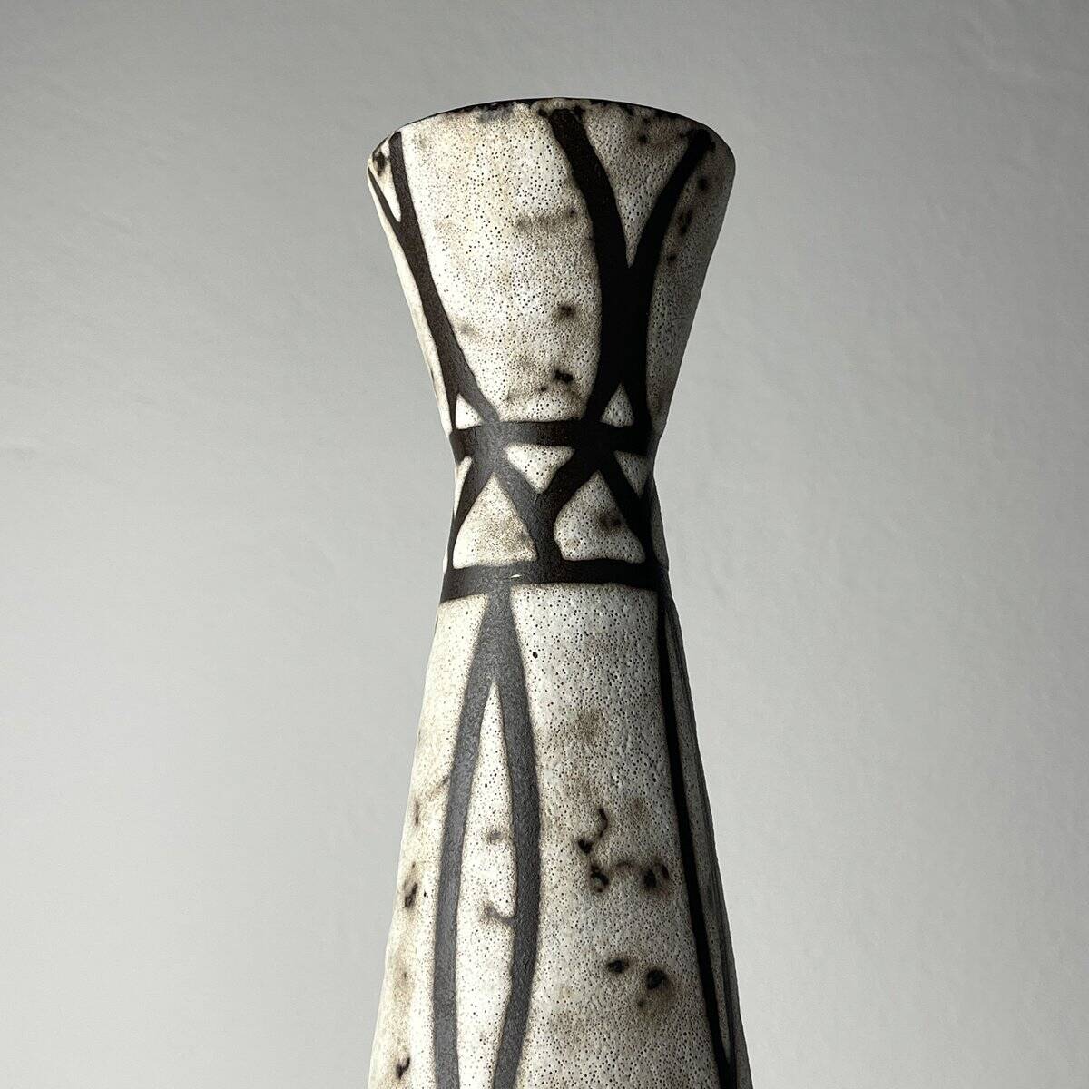 Mid-century ceramic vase by Bay Keramik, West Germany, 1960s.