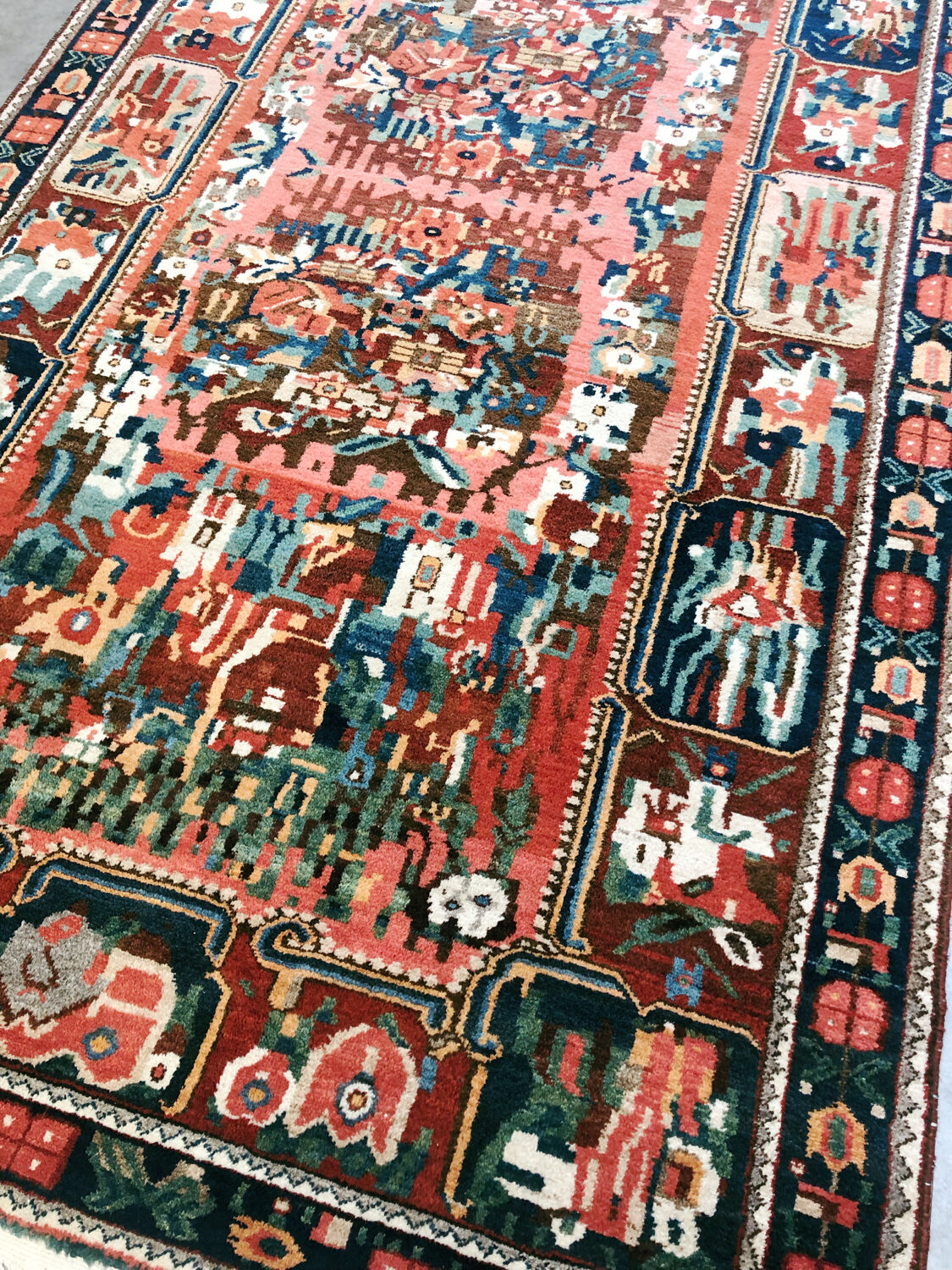 Vintage oriental rug