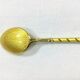 Denmark - Enamelled Moka Vermeil Spoons