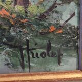 Oil on canvas signed Jean Triolet