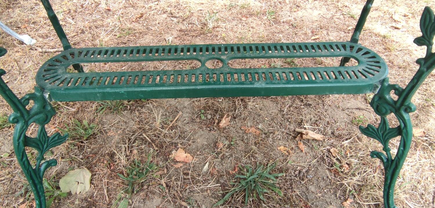 Vintage English style aluminum garden furniture