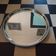 50s silver metal tray