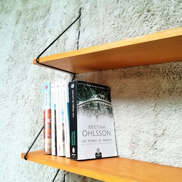 Pair of wall shelves