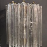 Murano Glass Tronchi Sconces Set of 8 1970’s
