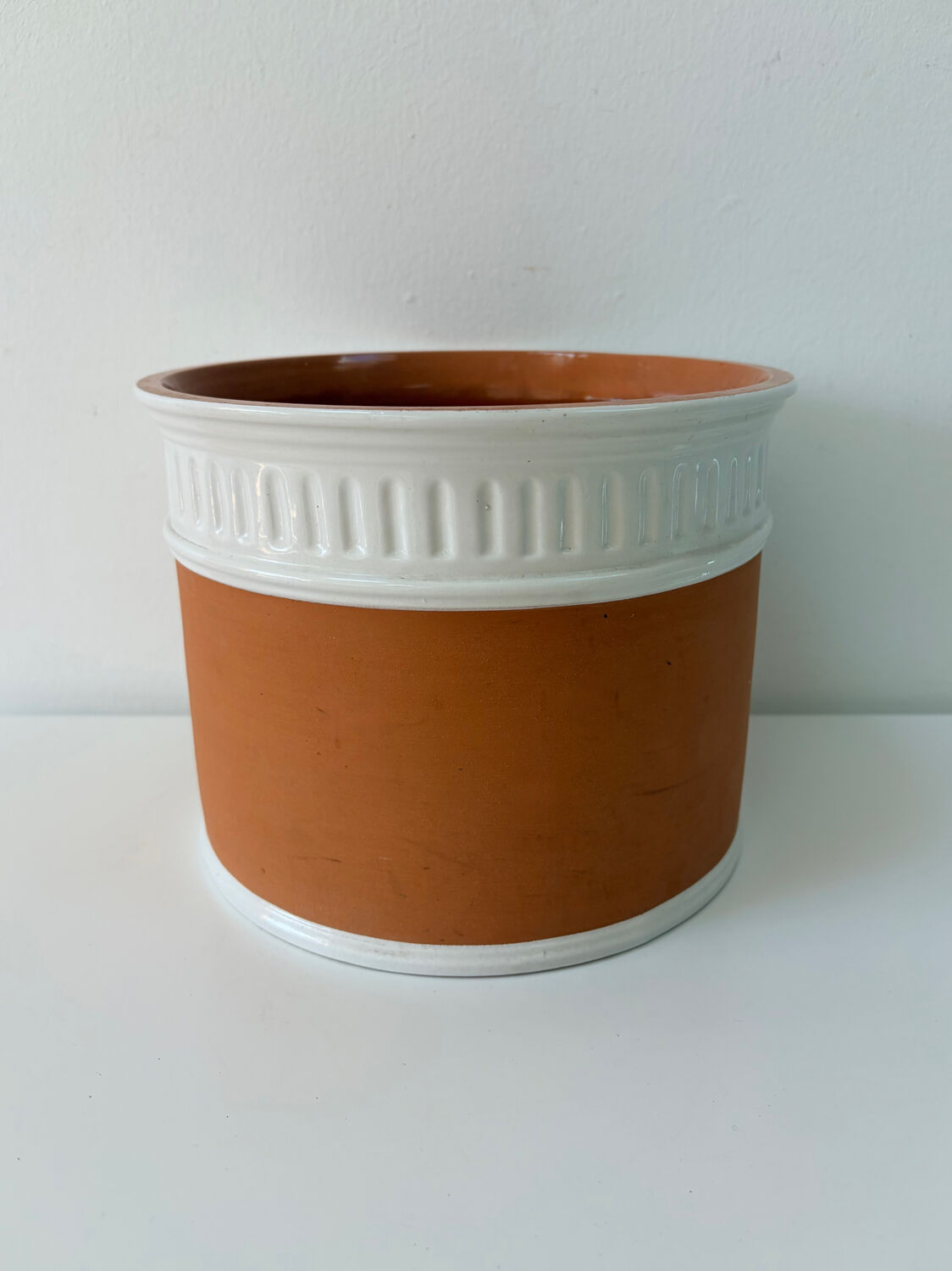 Terracotta cache-pot and slip - Maison Chaumette Paris