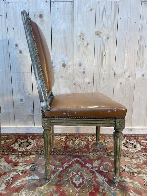 Set of 4 Louis XVI style chairs