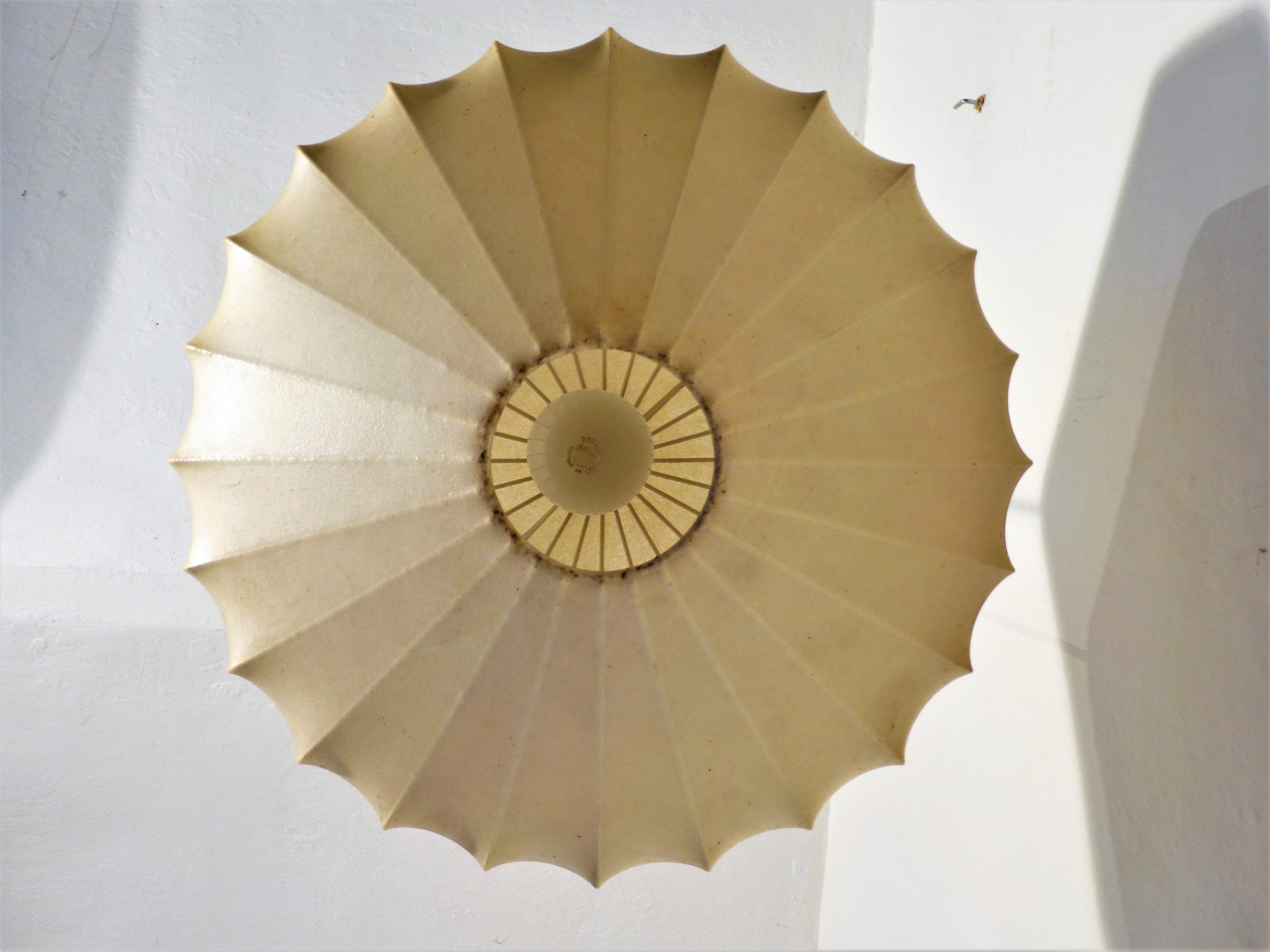 Cocoon hanging lamp 1960